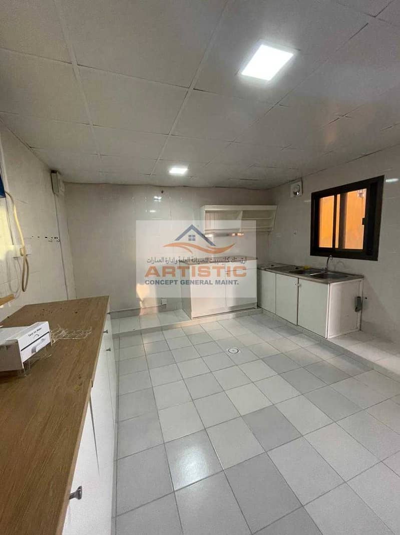9 Seprate entrance 02 bedroom hall close to sea side for rent in al. bahia 45000AED