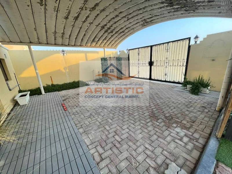 13 Seprate entrance 02 bedroom hall close to sea side for rent in al. bahia 45000AED