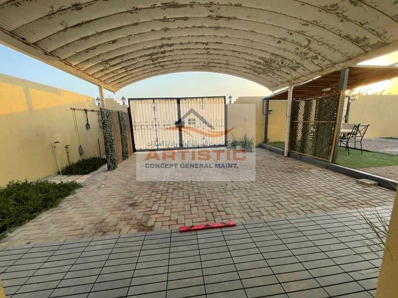 14 Seprate entrance 02 bedroom hall close to sea side for rent in al. bahia 45000AED