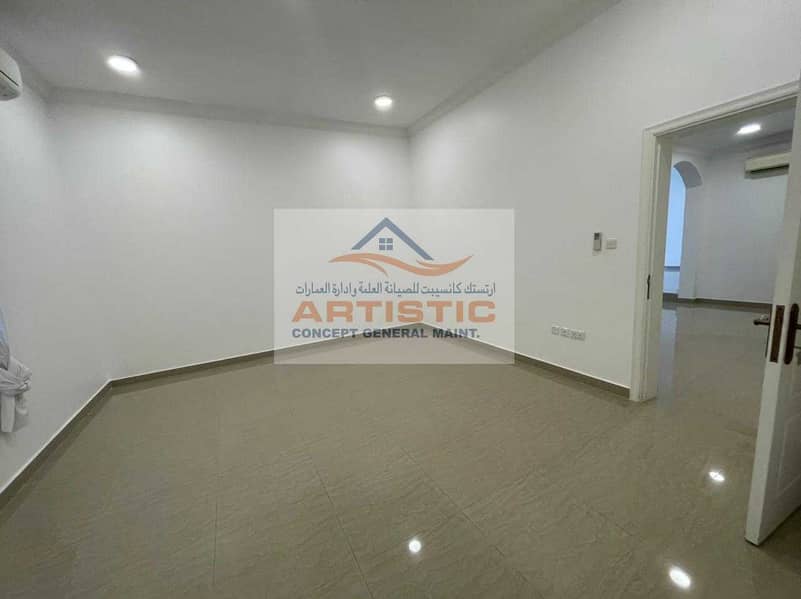 6 03 bedroom hall villa available for rent  close to sea side 120000AED