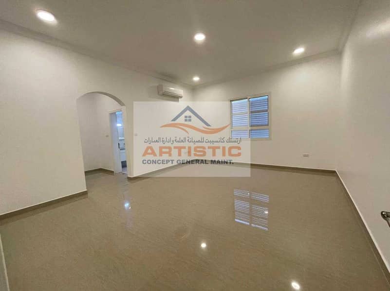 9 03 bedroom hall villa available for rent  close to sea side 120000AED