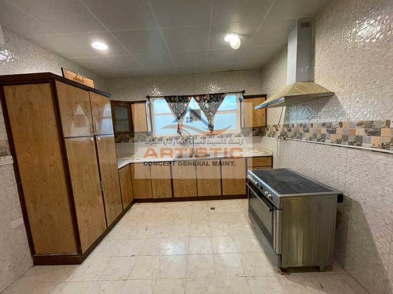 2 Good condition 3 bedroom hall apartment for rent in al bahia  55000AED