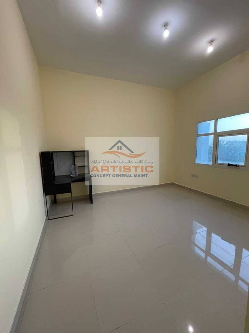 5 Good condition 3 bedroom hall apartment for rent in al bahia  55000AED