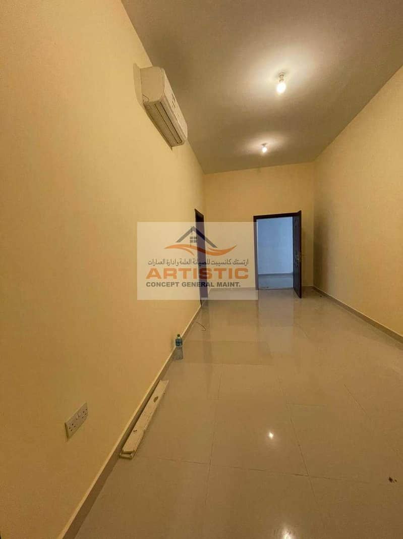 6 Good condition 3 bedroom hall apartment for rent in al bahia  55000AED