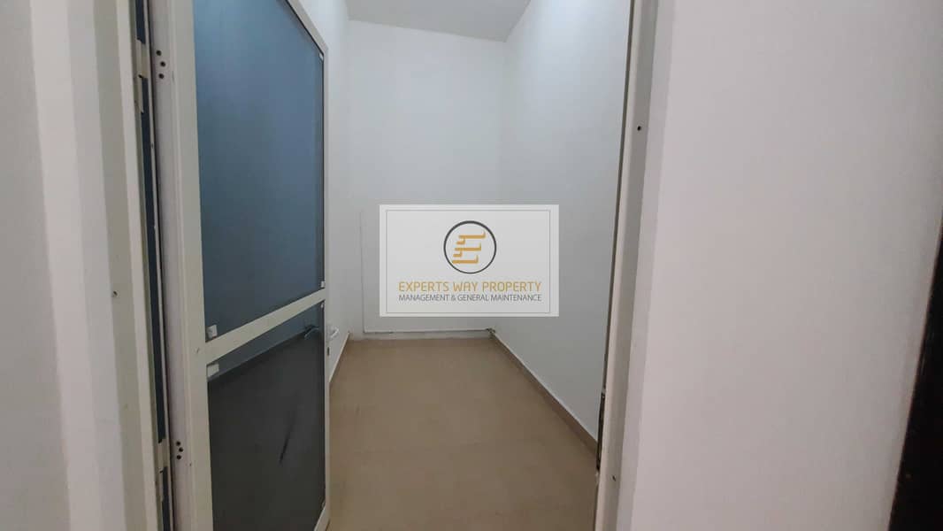 3 amazing finishing 2 bedroom hall + store available for rent in shakhbout city