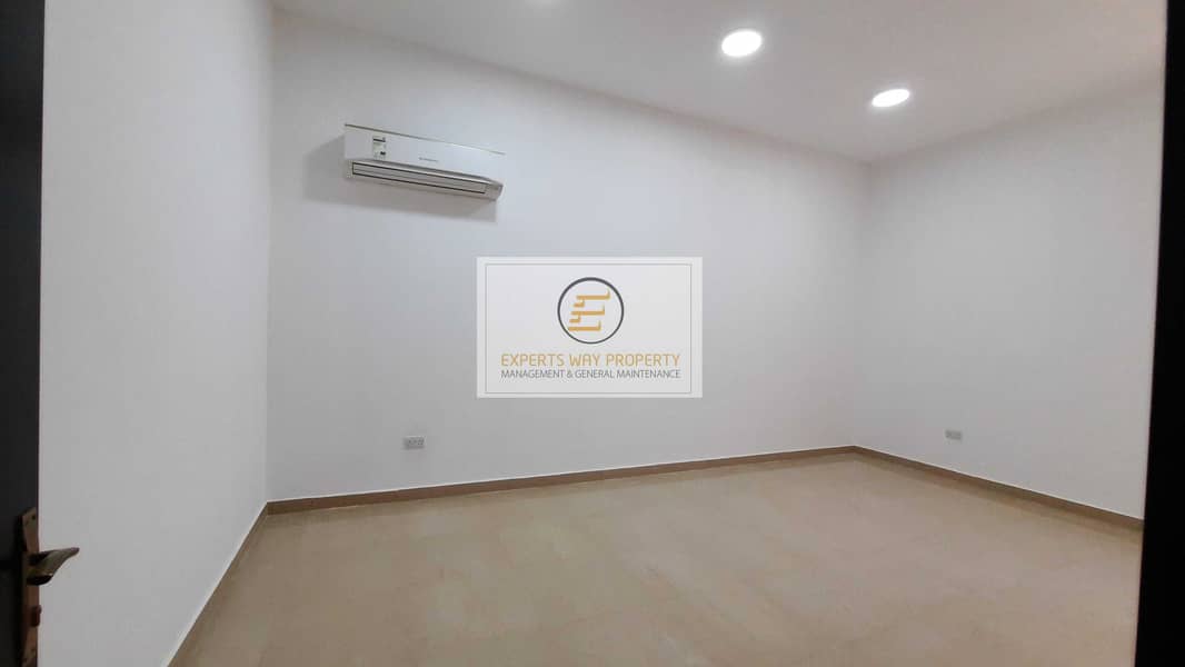 6 amazing finishing 2 bedroom hall + store available for rent in shakhbout city