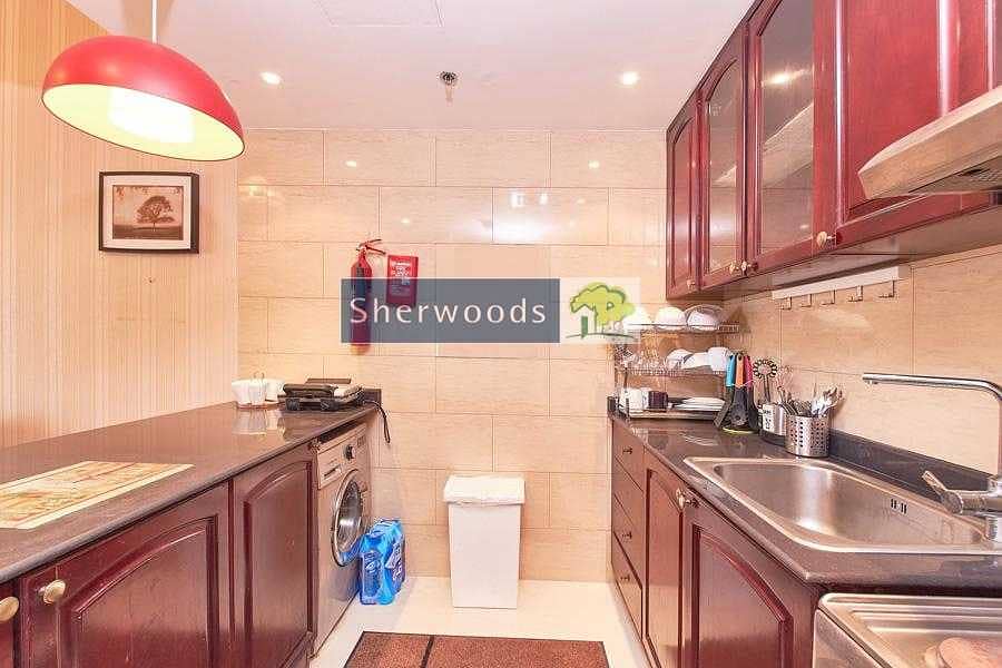 9 Stunning Sea View Fully Furnished 1 BR | Al Hamra