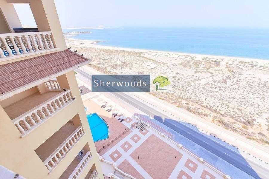 13 Stunning Sea View Fully Furnished 1 BR | Al Hamra