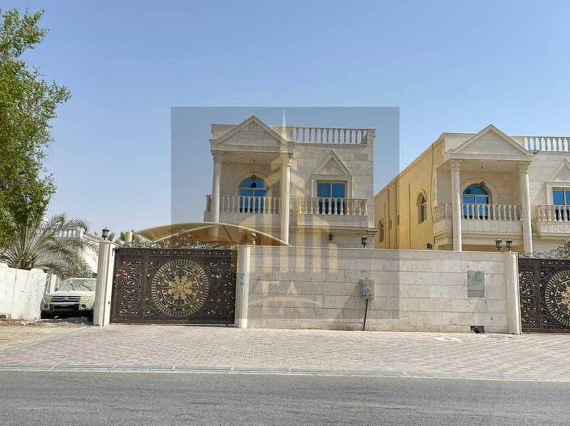 HOT OFFER BEAUTIFUL DESIGN BRAND NEW VILLA 5 MASTER SIZE BEDROOMS HAL VILLA AVAILABLE FOR RENT IN AL RAWDA 1 RENT 100,000/- YEARLY