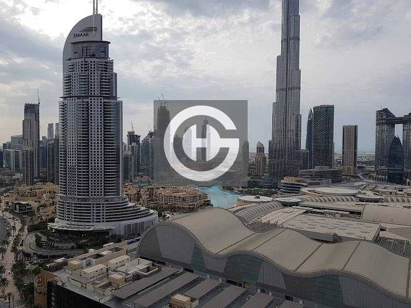 Stunning 2br+S with Burj Khalifa and Fountain View