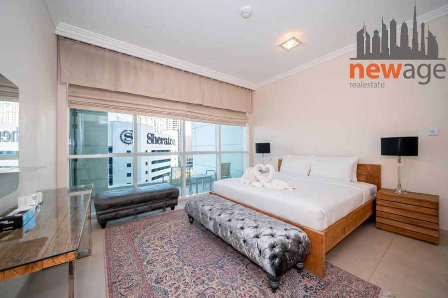 7 Full Sea View Furnished One Bedroom Apartment For Sale In Al Bateen JBR