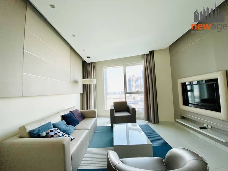 Canal View Furnished One Bedroom For Rent In The Vogue Tower