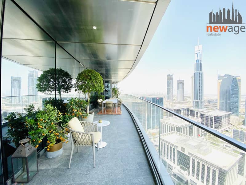 11 Full Burj Khalifa View Upgraded Large 3 Bedroom In Address Sky View