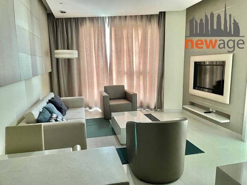 Lavishly Furnished 1 Bedroom Apartment Available For Rent
