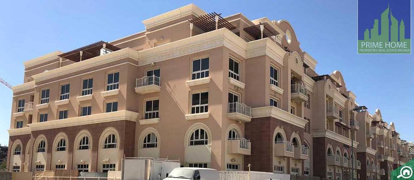 VACANT  STUDIO WITHOUT BALCONY AVAILABLE FOR SALE IN EMIRATES GARDEN GARDENIA-2