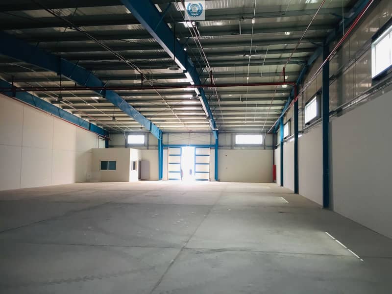 3 15/sqft onwards Warehouse For Storage In Bounded and Unbounded Type From Custom In Sharjah