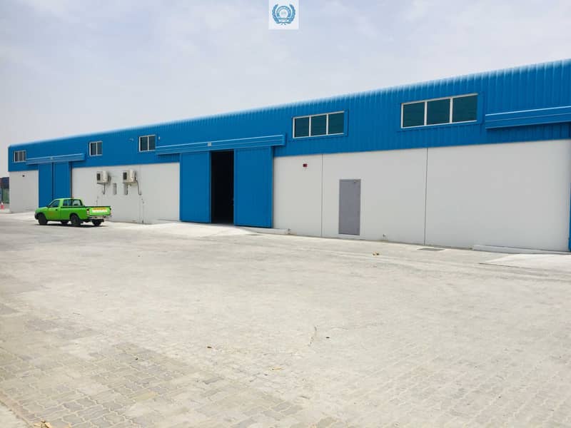 9 15/sqft onwards Warehouse For Storage In Bounded and Unbounded Type From Custom In Sharjah