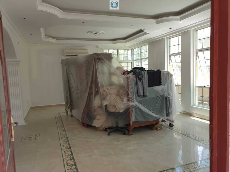 6 **Amazing 7 Bedroom Duplex Villa +Maid Room Available in Al Ramaqiya