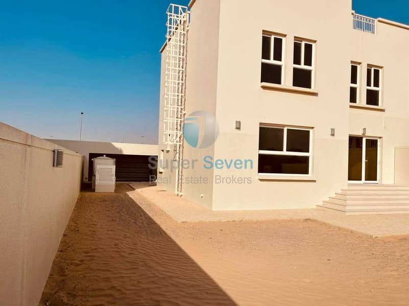 10 Brand New-3 Bedroom villa for rent Barashi Sharjah