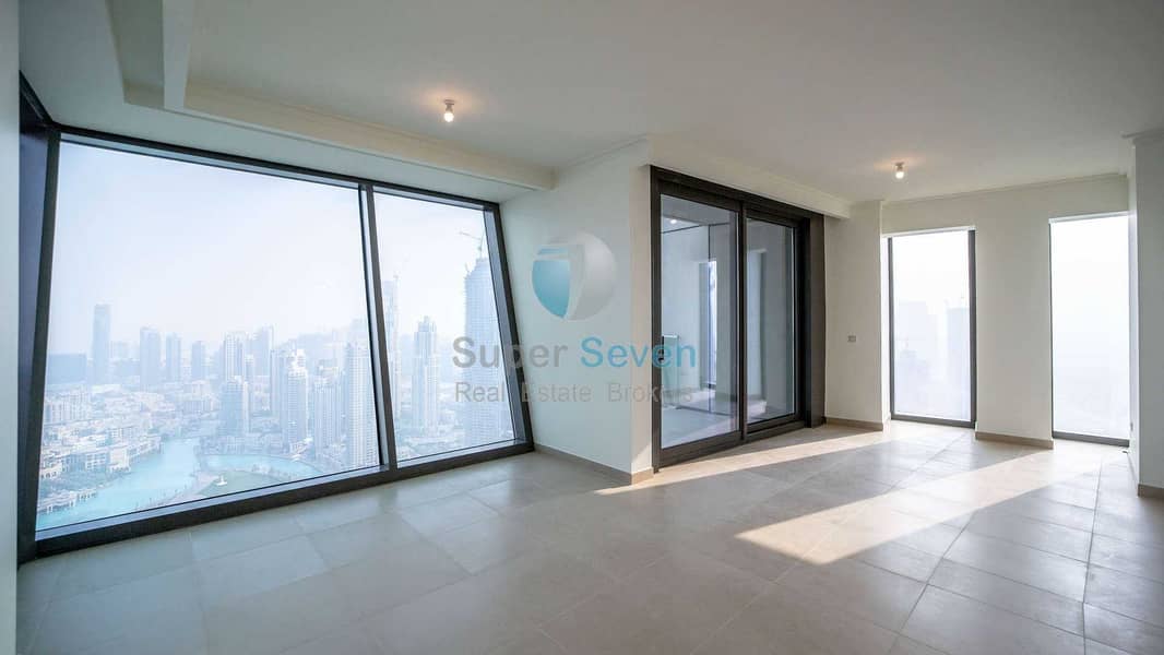 8 REAL LISTING|FULL BURJ VIEW|CHILLER FREE