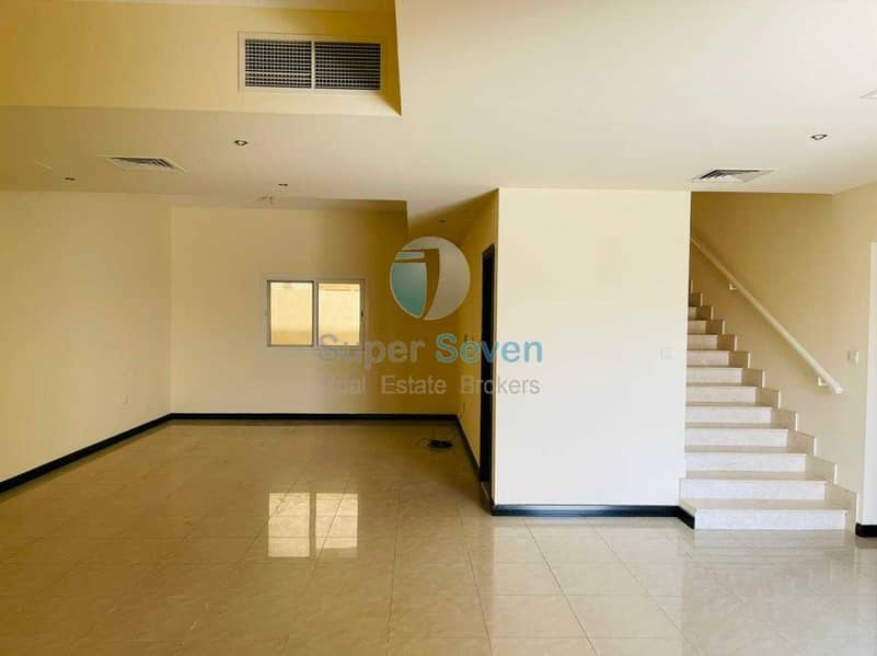 2 Corner 4- Bedroom + maid room villa for rent Barashi Sharjah