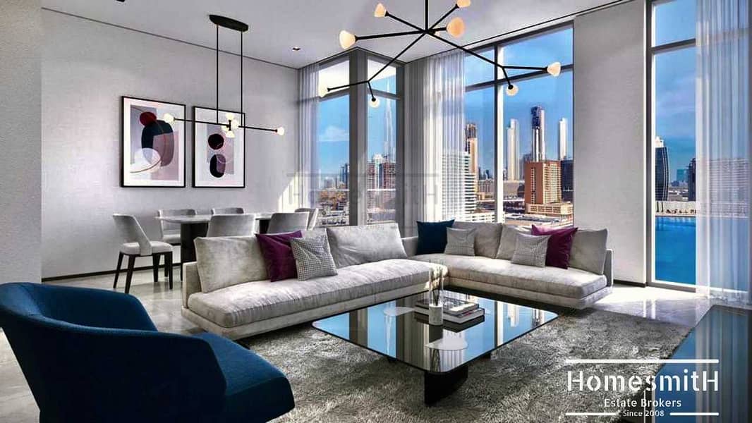 8 DUBAI CANAL VIEW | High End Finishing | No DLD | Ready 2022