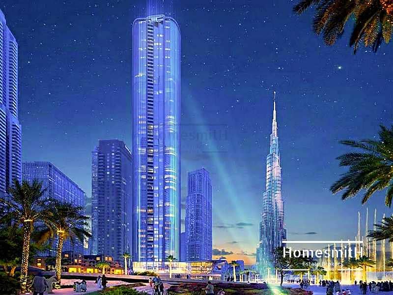 8 Luxurious Burj Views Ready Now with Payment Plan