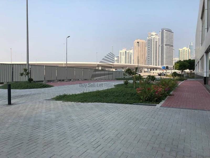 9 BIG & SPACIOUS SHELL & CORE SHOP FOR RENT WITH CANAL & GARDEN VIEW /CENTRALLY LOCATED IN NEW DUBAI GATE 2 JLT