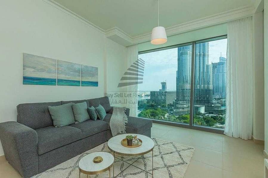 5 STUNNING LOCATION/ REASONABLE PRICE/ 1 BEDROOM FOR SALE IN BURJ VISTA DOWNTOWN