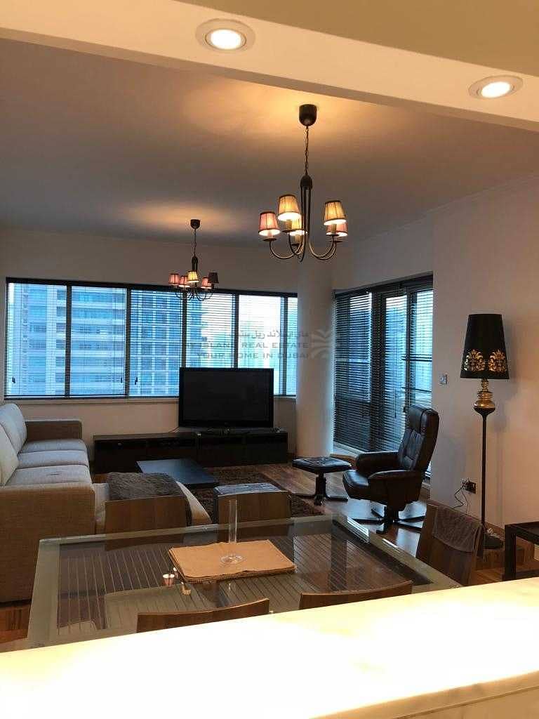 5 Furnished 1 Bed + Study in Al Majara For Rent