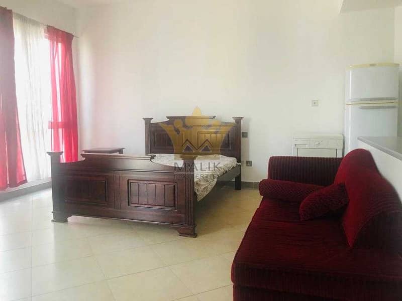 6 Furnished Studio with Balcony Chiller free