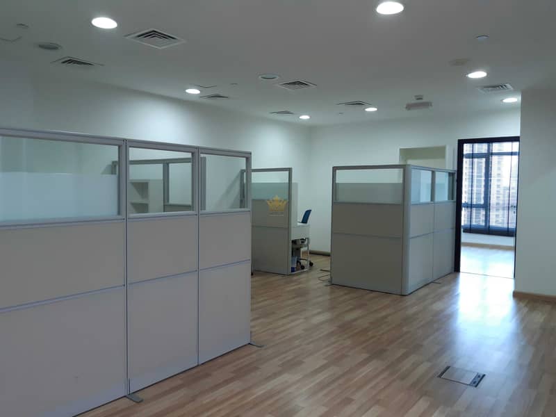 Fully Furnished Office For Rent In Grosvenor Business Tower