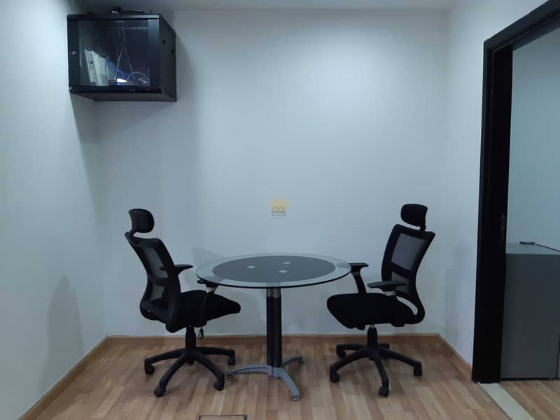 2 Fully Furnished Office For Rent In Grosvenor Business Tower