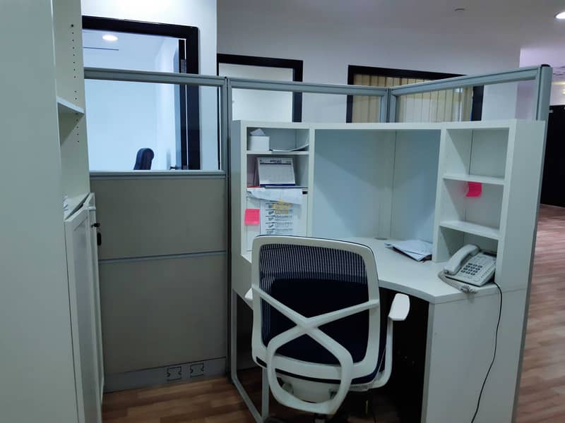 14 Fully Furnished Office For Rent In Grosvenor Business Tower