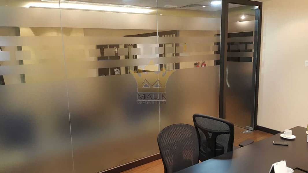 3 Fully Furnished Office for rent with 3 parkings