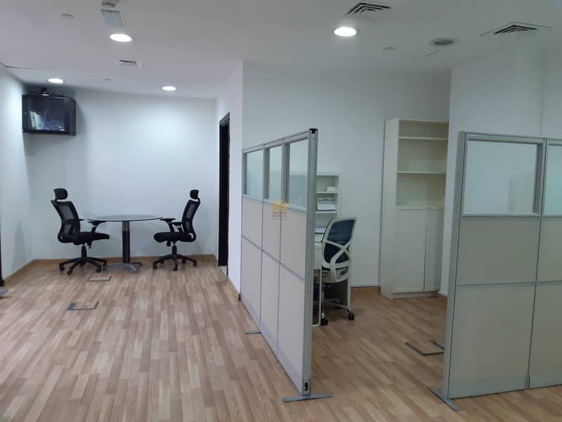 18 Fully Furnished Office For Rent In Grosvenor Business Tower