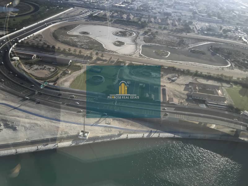 4 High Floor | 2 Parkings | Canal & Burj Al Arab View | Open Plan Fitted | Pantry