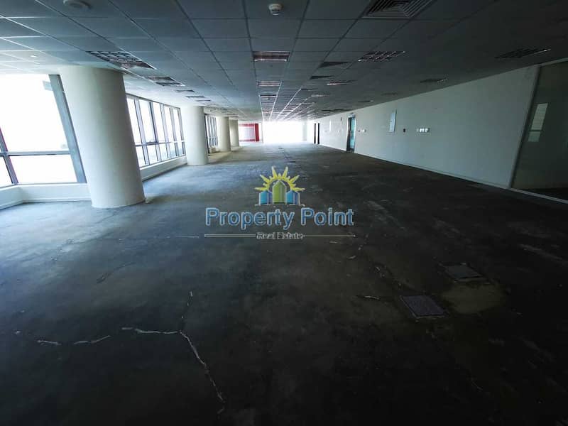 678 SQM Office Space for RENT | Commercial Tower | Parking | Corniche Area