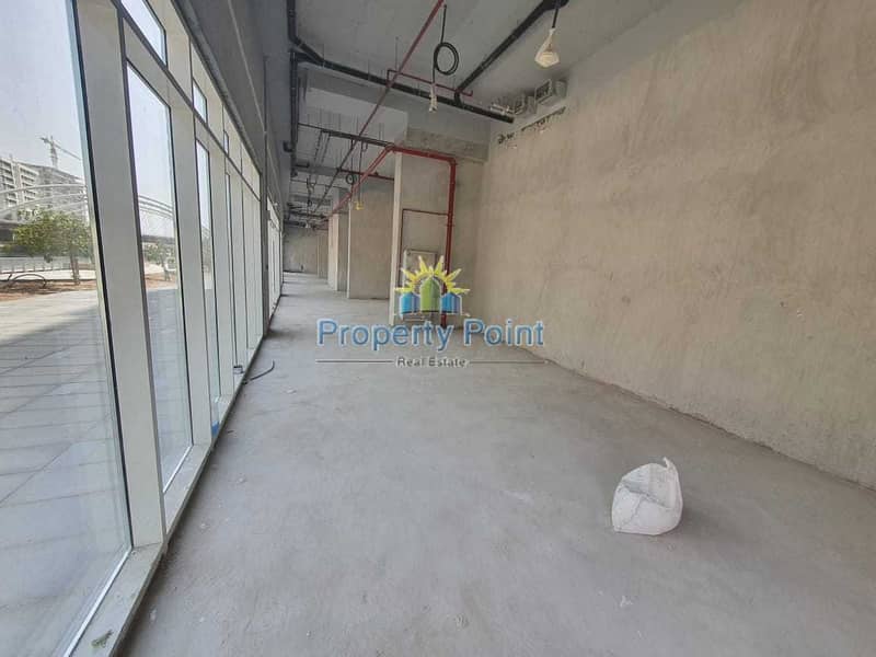 3 195 SQM Showroom for RENT | Spacious Layout | Prime Location in Al Raha Beach