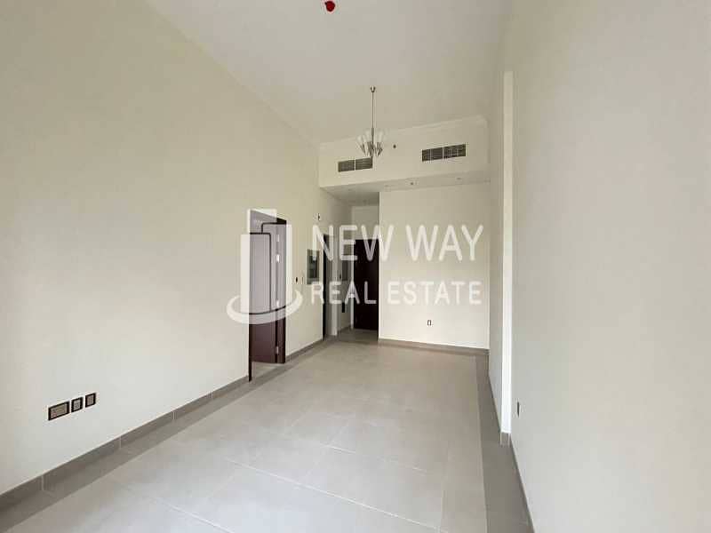 7 Brand New 1 Bedroom with open kitchen + wardrobe + study / 1 balcony |2 mos free| Rose Palace