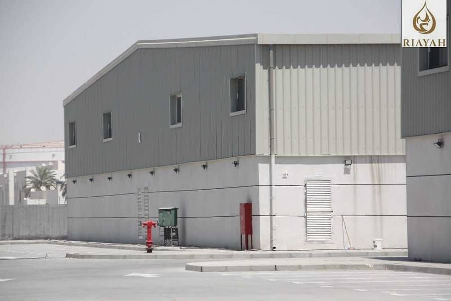 18 New High  Quality Warehouses  with Offices  |  Pantry  | Mezzanine Floor