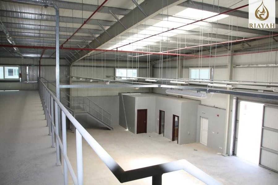 27 New High  Quality Warehouses  with Offices  |  Pantry  | Mezzanine Floor