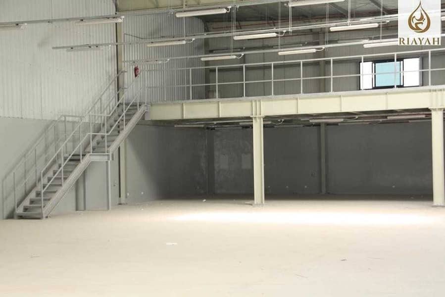 30 New High  Quality Warehouses  with Offices  |  Pantry  | Mezzanine Floor