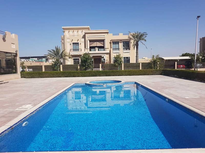 SPACIOUS MODERN STYLE 5 BR VILLA WITH GARDEN, SWIMMING POOL, 2 MAJLIS, ALL MASTER BEDROOMS