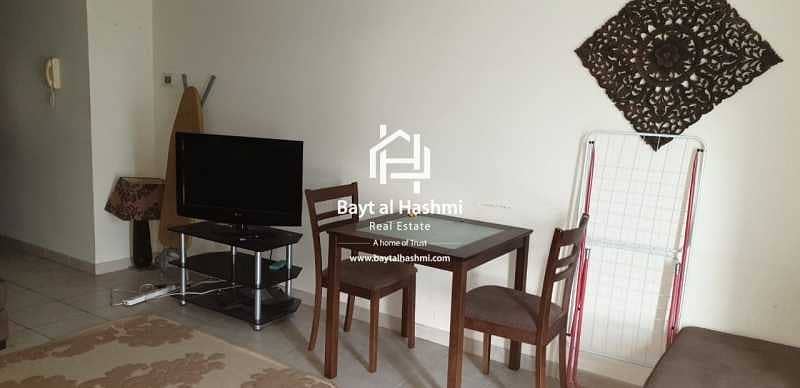Yearly /Monthly Payments Huge Fully Furnished STUDIO  In Mediterranean Cluster Near Bus Stop