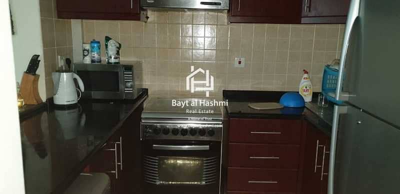 7 Yearly /Monthly Payments Huge Fully Furnished STUDIO  In Mediterranean Cluster Near Bus Stop