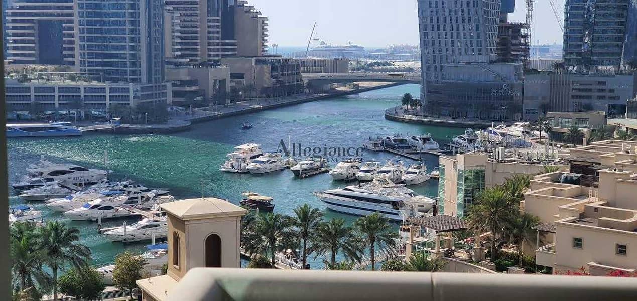 Full Marina View | Fully Furnished or Unfurnished