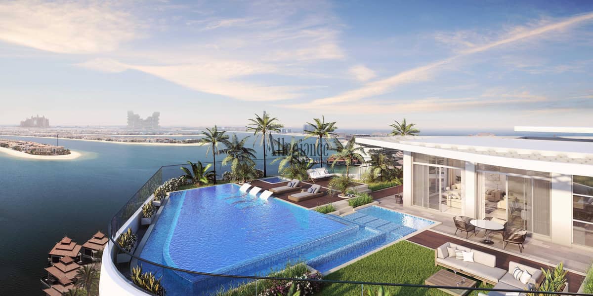 6 10% First Installment | Ocean & Burj Al Arab view  | Private Beach