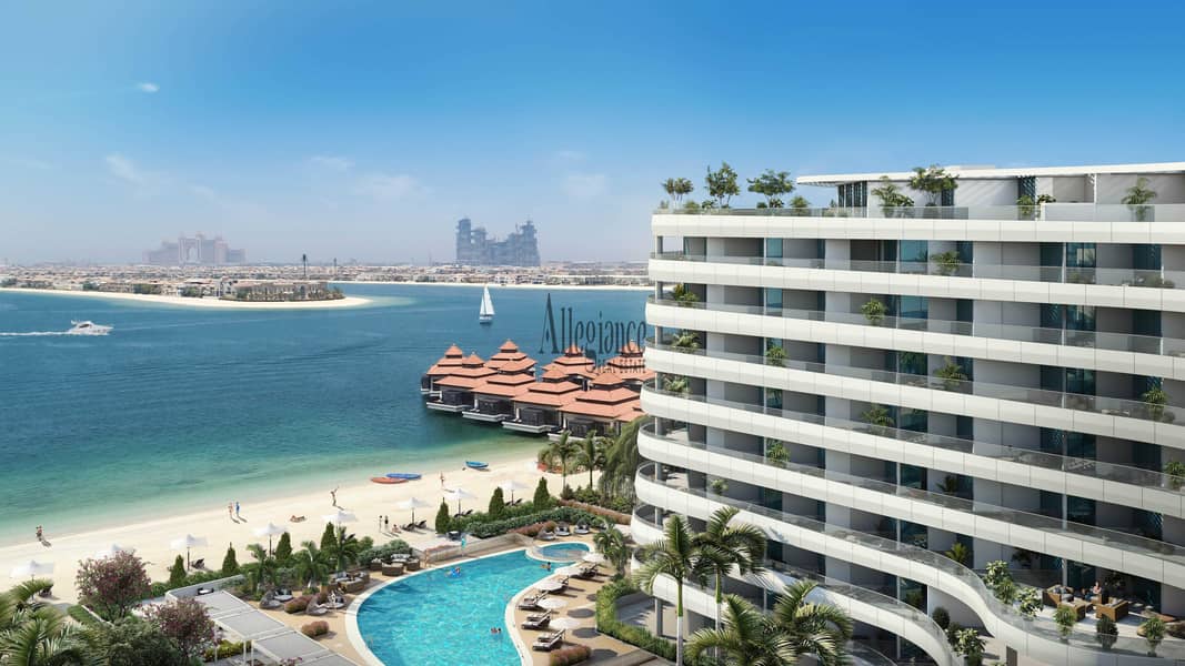 11 10% First Installment | Ocean & Burj Al Arab view  | Private Beach