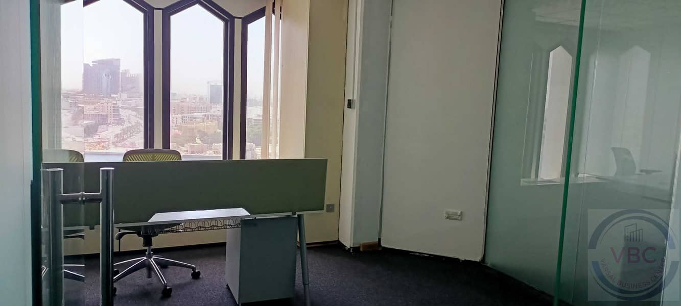 9 100 Sqft Office! AED 6,999 for 6 months ! All inclusive